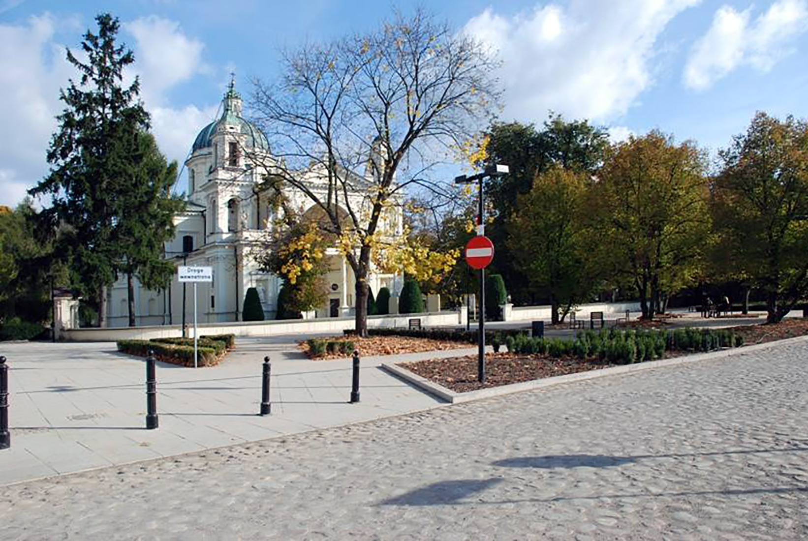 Projekt przebudowy ulicy Stanisława Kostki Potockiego wraz z przyległymi parkingami w Wilanowie