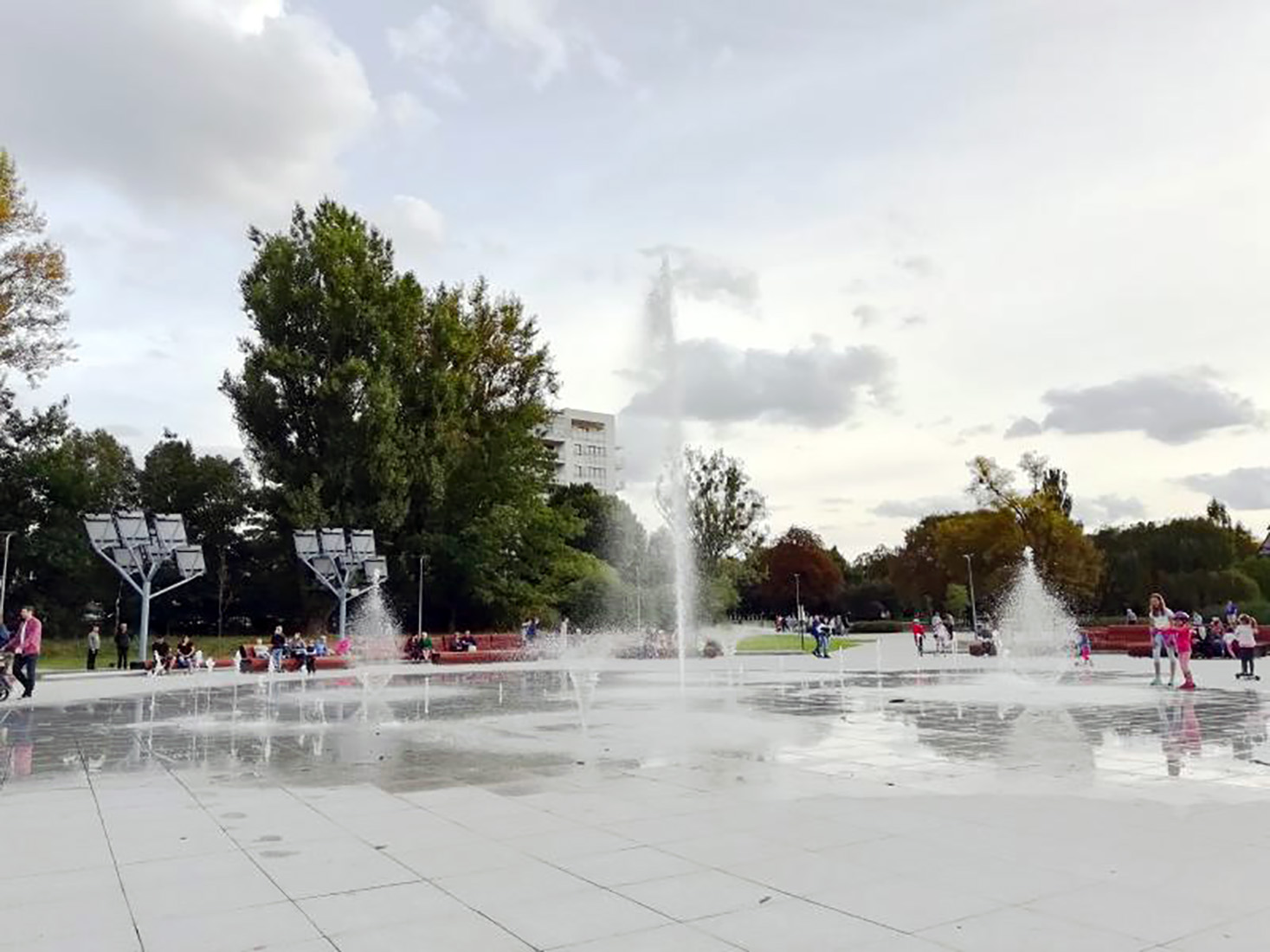 Zespół fontann w Parku Szymańskiego